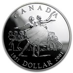 2001 Canada Silver Dollar Proof (Canada National Ballet)