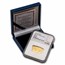 2001 China 1/2 oz Gold Fan Year of the Snake MS-69 NGC