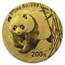 2001 China 1/2 oz Gold Panda MS-68 NGC