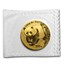 2001 China 1/4 oz Gold Panda BU (Sealed)