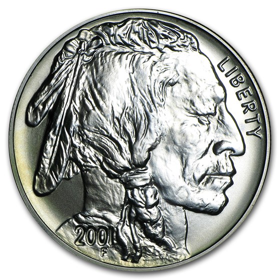 2001-D Buffalo $1 Silver Commem BU (Capsule Only)