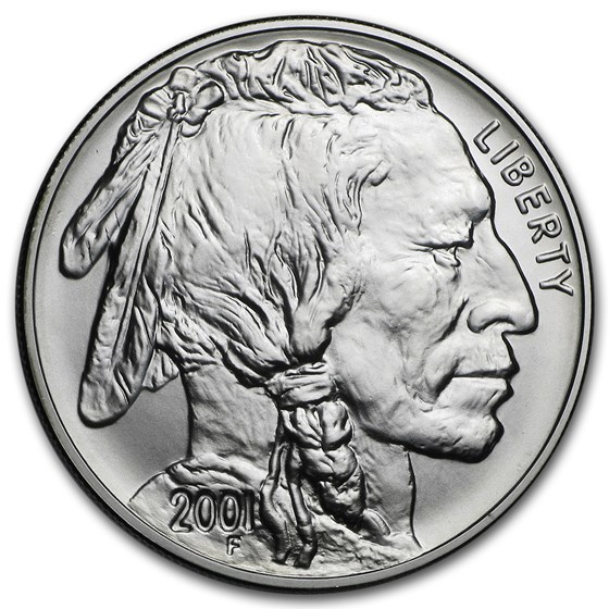2001-D Buffalo $1 Silver Commem BU (w/Box & COA) 2001-D Buffalo $1 Silver Commem BU (w/Box & COA)