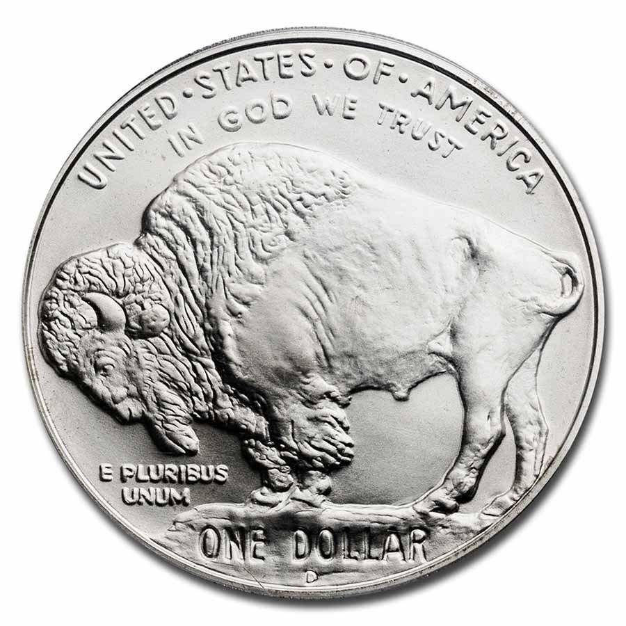 Buy 2001-D Buffalo $1 Silver Commem MS-69 PCGS | APMEX