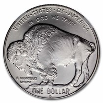 Buy 2001-D Buffalo $1 Silver Commem MS-70 NGC | APMEX
