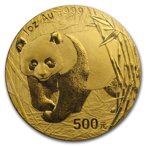2001-D China 1 oz Gold Panda BU (Sealed) 2001-D China 1 oz Gold Panda BU (Sealed)