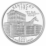 2001-D Kentucky Statehood Quarter 40-Coin Roll BU (Mint Wrapped)