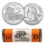 2001-D Kentucky Statehood Quarter 40-Coin Roll BU (Mint Wrapped)
