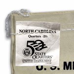 2001-D North Carolina Statehood Quarter $25 Sealed Mint Bag BU