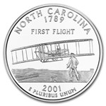 2001-D North Carolina Statehood Quarter 40-Coin Roll BU