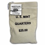 2001-D Rhode Island Statehood Quarter $25 Sealed Mint Bag BU