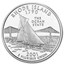 2001-D Rhode Island Statehood Quarter 40-Coin Roll BU