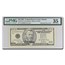 2001 (F-Atlanta) $50 FRN VF-35 PMG (Fr#2127-F) Missing Print