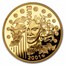 2001 France Proof Gold €100 Europa (Last Conversion Coin)