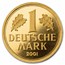 2001 Germany Proof Gold Deutsche Mark (Random Mint)