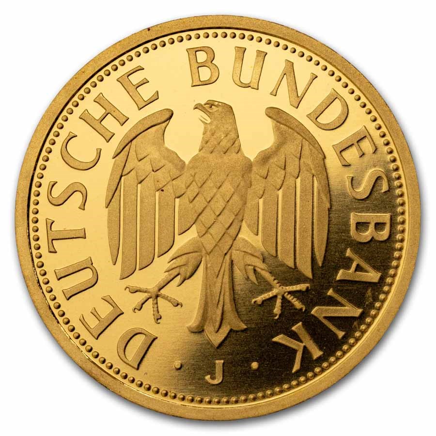 2001 Germany Proof Gold Deutsche Mark (Random Mint)
