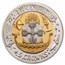 2001 Gibraltar Proof Tri-Metal 5 Crown (No COA)