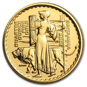 Buy 2001 Great Britain 1/4 oz Gold Britannia BU | APMEX