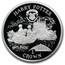 2001 Isle of Man 6-Coin Silver 1 Crown Harry Potter Proof Set