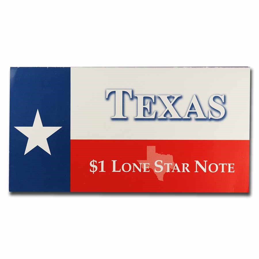 Buy 2001* (KDallas) 1.00 FRN CU (Fr1926K*) Texas Lone Star Note APMEX