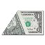 2001 (L-San Francisco) $1.00 FRN CU (Fr#1927-L) Fold Over ERROR