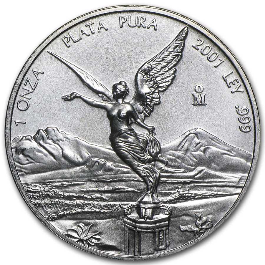 2001 Mexico 1 oz Silver Libertad BU