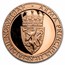 2001 Norway 3 coin Proof Gold Prestige Set