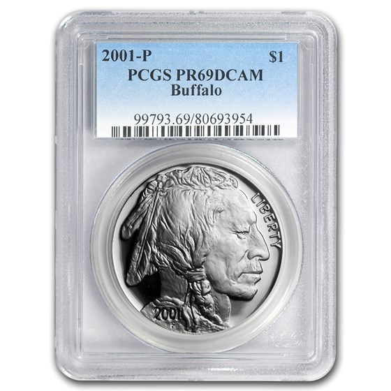 2001-P Buffalo $1 PR-69 PCGS DUPLICATE SKU of 98968 2001-P Buffalo $1 PR-69 PCGS DUPLICATE SKU of 98968