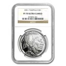 2001-P Buffalo $1 Silver Commem PF-70 NGC