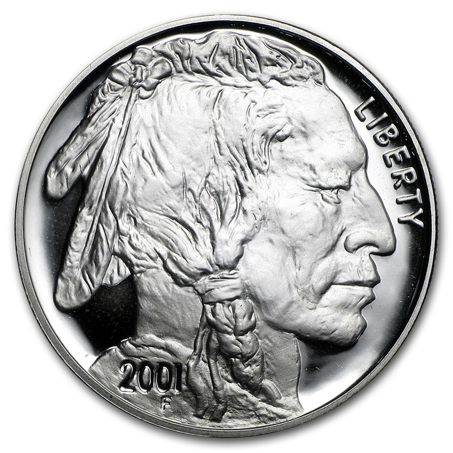 2001-P Buffalo $1 Silver Commem Proof (Capsule only)