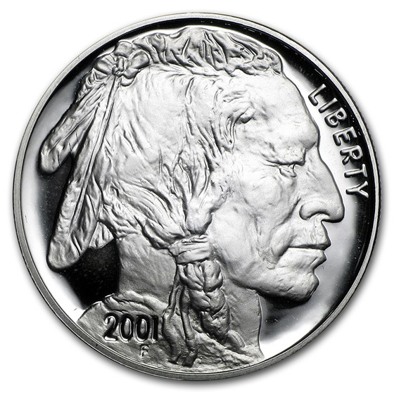 2001-P Buffalo $1 Silver Commem Proof (Capsule only) 2001-P Buffalo $1 Silver Commem Proof (Capsule only)