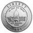 2001-P Capitol Visitor Center 1/2 Dollar Clad Commem BU (Card)