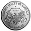 2001-P Capitol Visitor Center $1 Silver Commem BU (w/Box & COA)