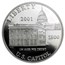 2001-P Capitol Visitor Center $1 Silver Commem PF-69 NGC
