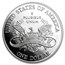 2001-P Capitol Visitor Center $1 Silver Commem Prf (w/Box & COA)