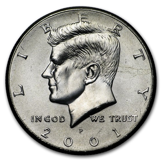 2001-P Kennedy Half Dollar BU 2001-P Kennedy Half Dollar BU