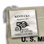 2001-P Kentucky Statehood Quarter $25 Sealed Mint Bag BU