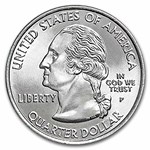 2001-P Rhode Island State Quarter 40-Coin Roll BU (Mint Wrapped)