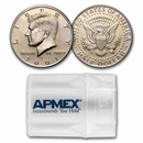 2001-S Kennedy Half Dollar 20-Coin Roll Gem Proof