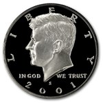2001-S Kennedy Half Dollar Gem Proof