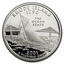 2001-S Rhode Island State Quarter Gem Proof (Silver)