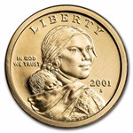 2001-S Sacagawea Dollar 20-Coin Roll Proof