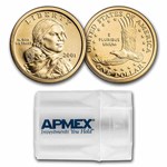 2001-S Sacagawea Dollar 20-Coin Roll Proof