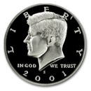2001-S Silver Kennedy Half Dollar Gem Proof