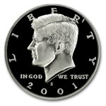 2001-S Silver Kennedy Half Dollar Gem Proof