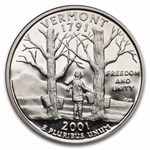 2001-S Vermont State Quarter Gem Proof 40-Coin Roll