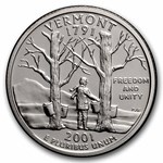 2001-S Vermont State Quarter Proof 40-Coin Roll (Silver)