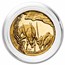 2001 South Africa 1/4 oz Proof Gold Natura Oryx
