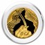 2001 South Africa 1/4 oz Proof Gold Natura Oryx