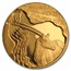 2001 South Africa 1 oz Proof Gold Natura Oryx
