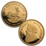 2001 South Africa 5-Coin Gold Krugerrand Proof Set (w/Box & COA)